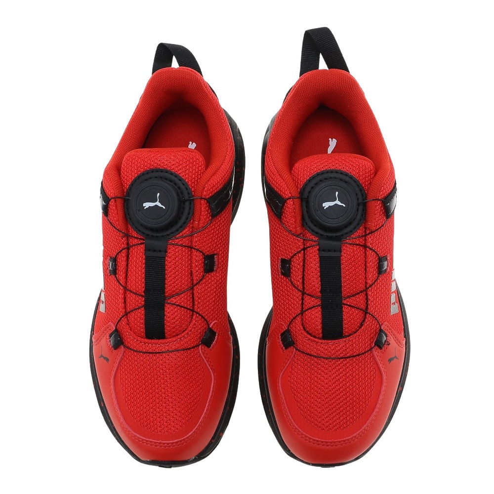 プーマ プーマ Puma キッズ スニーカージュニア 赤 トゥウィッチ ランナー ディスク Sp レッド スポーツ用品はスーパースポーツゼビオ