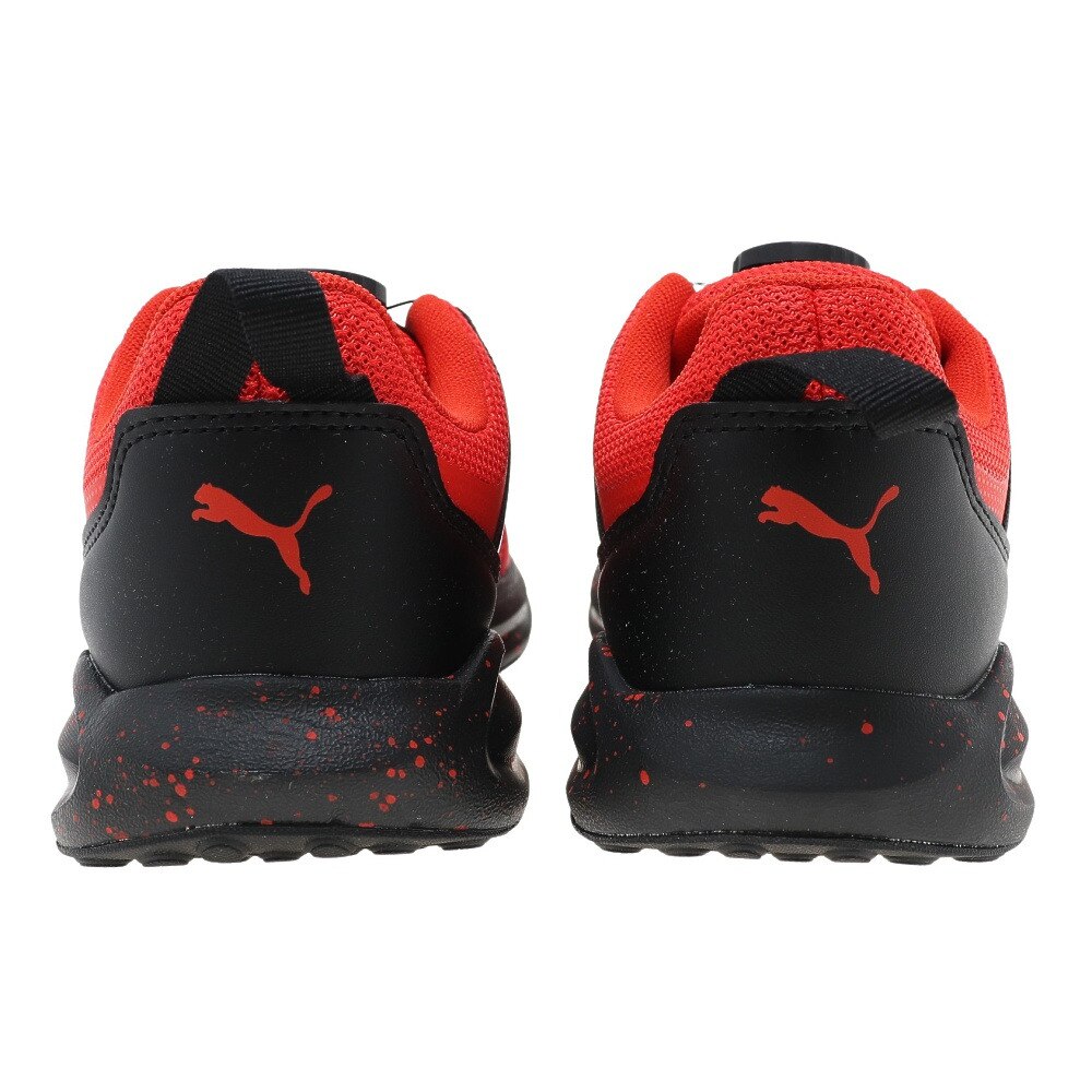 プーマ（PUMA）（キッズ）スニーカージュニア 赤 トゥウィッチ ランナー ディスク SP レッド 37737701  スポーツ用品はスーパースポーツゼビオ