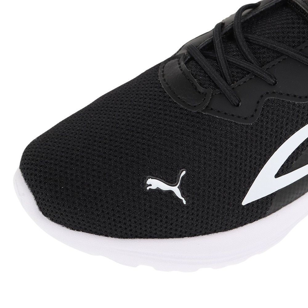 プーマ（PUMA）（キッズ）ジュニア シューズ オールディアクティブAC+PS ブラック 38738701 スニーカー スポーツシューズ 軽量 面ファスナー 運動会 登校