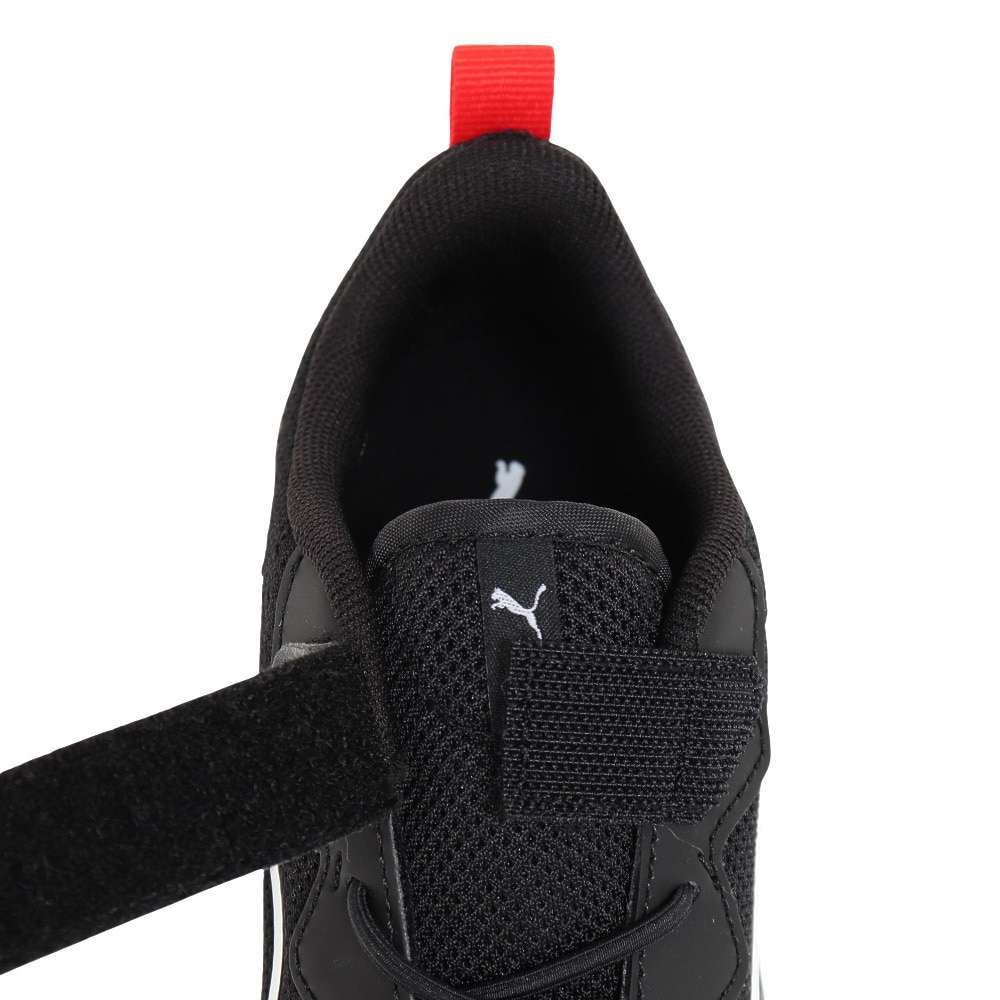 プーマ（PUMA）（キッズ）ジュニア シューズ オールディアクティブAC+PS ブラック 38738701 スニーカー スポーツシューズ 軽量 面ファスナー 運動会 登校