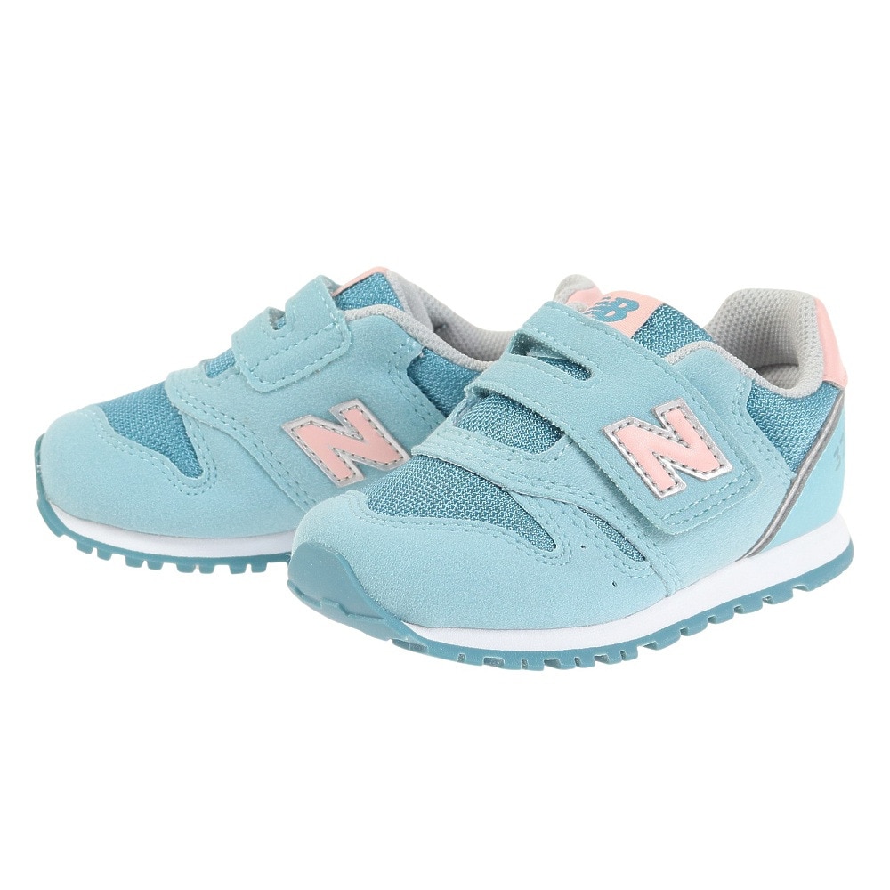 ニューバランス（new balance）（キッズ）IZ373 ミント 水色 IZ373JP2W ベビー ジュニア スニーカー スポーツシューズ カジュアル 子供靴 運動 マジックテープ