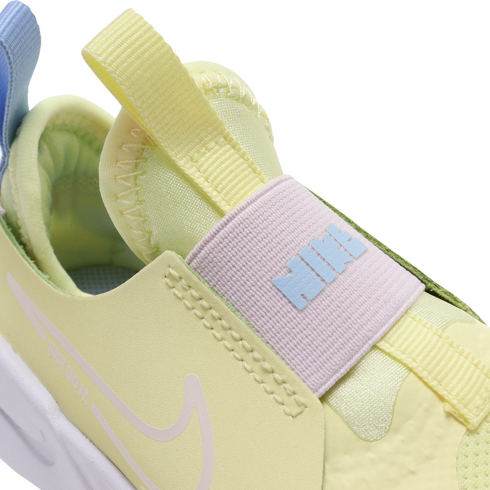 ナイキ（NIKE）（キッズ）ジュニア スニーカー フレックス ランナー 2 PSV イエロー DJ6040-800 スポーツ シューズ 軽量 安定性 登園 通園 普段履き 運動靴