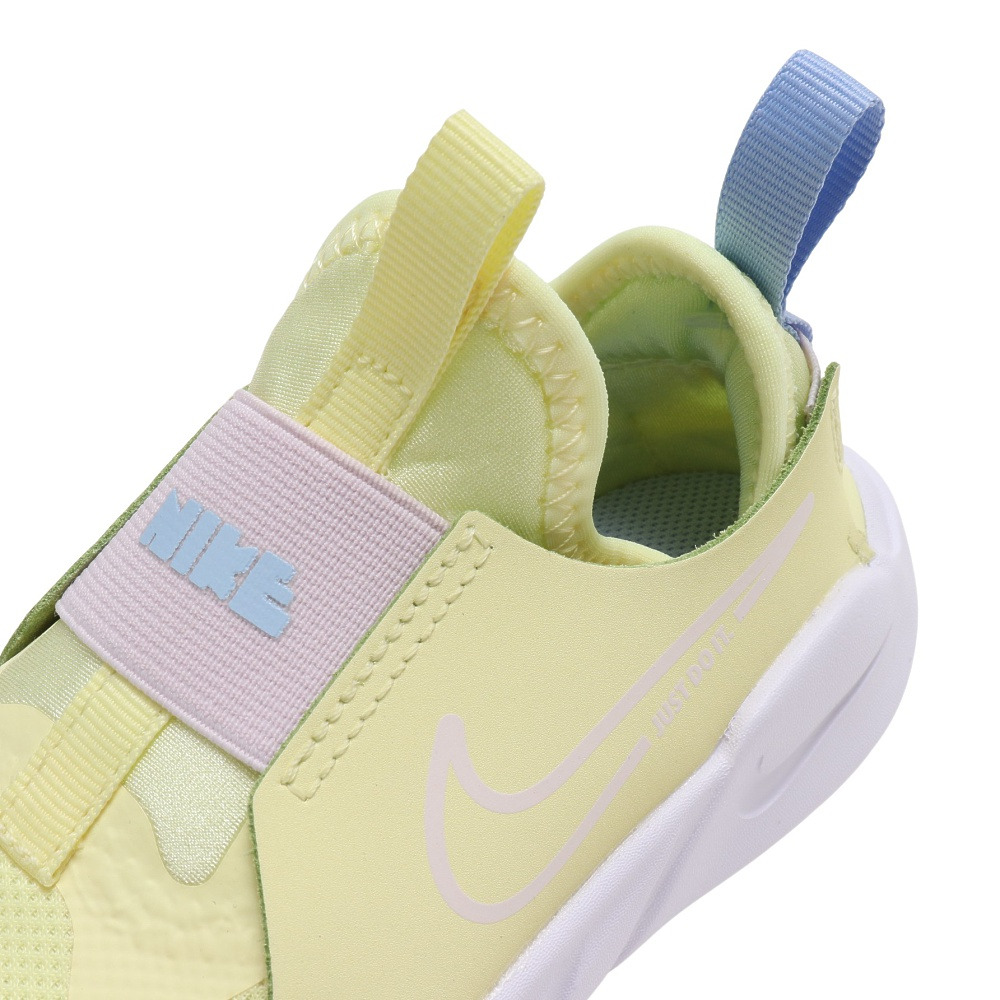 ナイキ（NIKE）（キッズ）ジュニア スニーカー フレックス ランナー 2 PSV イエロー DJ6040-800 スポーツ シューズ 軽量 安定性 登園 通園 普段履き 運動靴