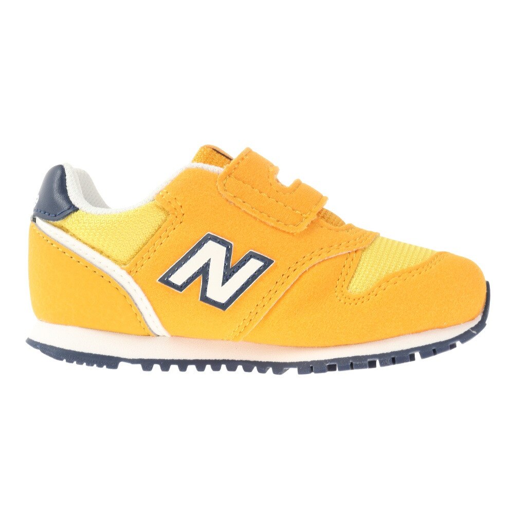 ニューバランス（new balance）（キッズ）ジュニア スニーカー 373 IZ373 XW2 W イエロー スポーツ ファースト シューズ ベルクロ マジックテープ クッション