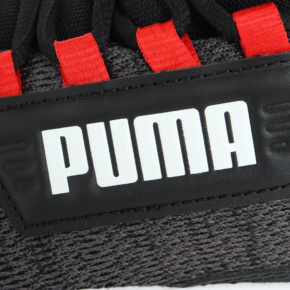 プーマ（PUMA）（キッズ）ジュニアスニーカー エボルブ ストリート ブラック 38913702 ボーイズ スポーツシューズ 通気性 通学 登校 運動靴 
