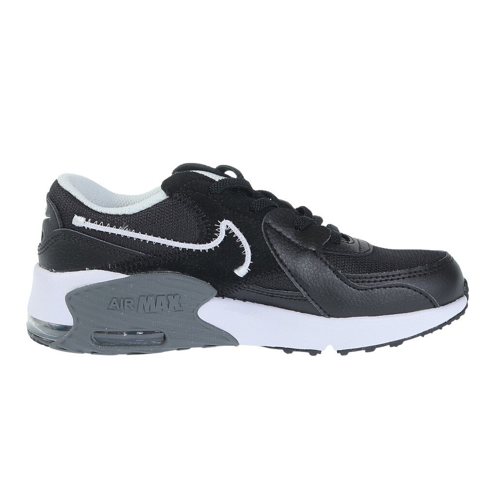 ナイキ（NIKE）（キッズ）ジュニアスニーカー エア マックス エクシー PS ブラック FB3059-002 カジュアル スポーツ シューズ 通気性 軽量 運動会