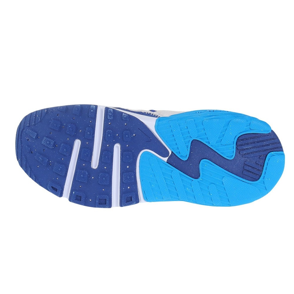 ナイキ（NIKE）（キッズ）ジュニアスニーカー エアマックス エクシー PS ホワイト ブルー FB3059-100 カジュアル スポーツ シューズ 通気性 軽量 運動会