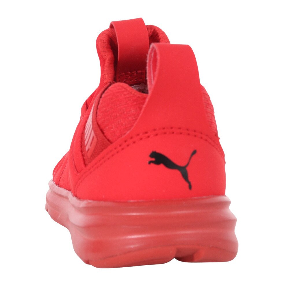 プーマ（PUMA）（キッズ）ジュニア スニーカー エンゾ AC PS レッド 19136101 カジュアル スポーツ ランニング シューズ 軽量 屈曲性 耐久性