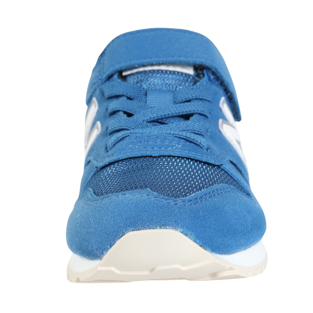 ニューバランス（new balance）（キッズ）ジュニア シューズ 373 ブルー YV373AQ2M ジュニアスニーカー スポーツ 面ファスナー 軽量 耐久性 登校 運動靴