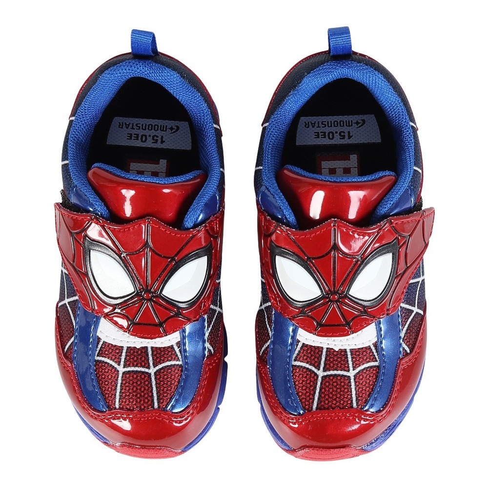 ムーンスター（MoonStar）（キッズ）ジュニアスニーカー ボーイズ スポーツシューズ スパイダーマン マーベル 024 12298892