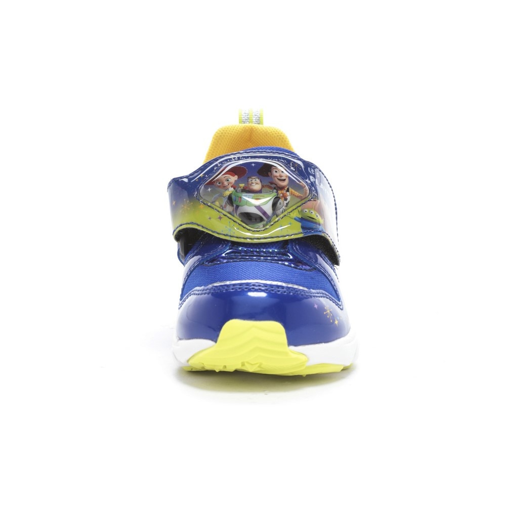 ムーンスター（MoonStar）（キッズ）ジュニアスニーカー ボーイズ スポーツシューズ ディズニー C1358LE トイストーリー ブルー 12186625 422 LED 抗菌防臭