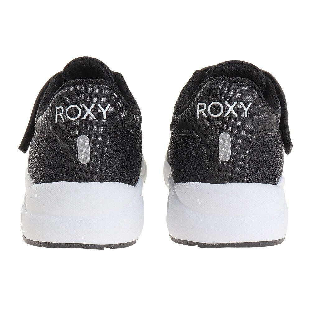 ロキシー（ROXY）（キッズ）ジュニア スニーカー マジックテープ 黒