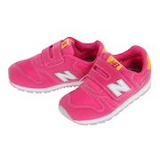 ニューバランス（new balance）（キッズ）ベビー スニーカー ピンク IZ373WP2 W  ベルト付き マジックテープ 通園 運動靴 カジュアルシューズ 12.0 12.5 13.0 