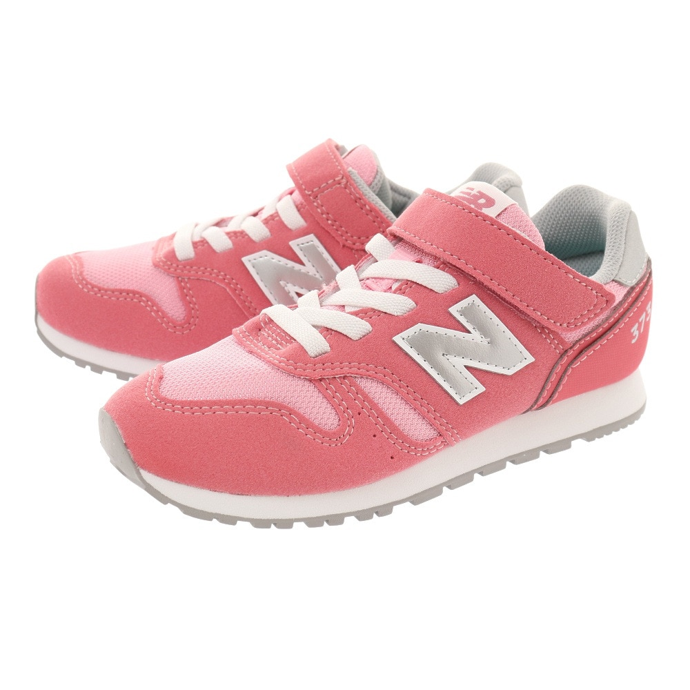 ニューバランス（new balance）（キッズ）ジュニアスニーカー ピンク YV373 PN2 M ガールズ スポーツシューズ 靴 シューズ キッズ