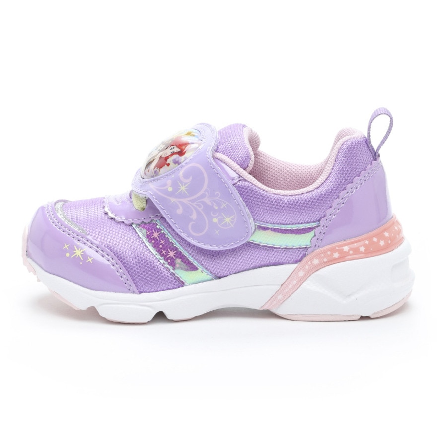ムーンスター Dn C1302 パープル 22fw ディズニープリンセス キッズ 靴 シューズ ガールズ スニーカー スポーツシューズ スポーツ用品はスーパースポーツゼビオ