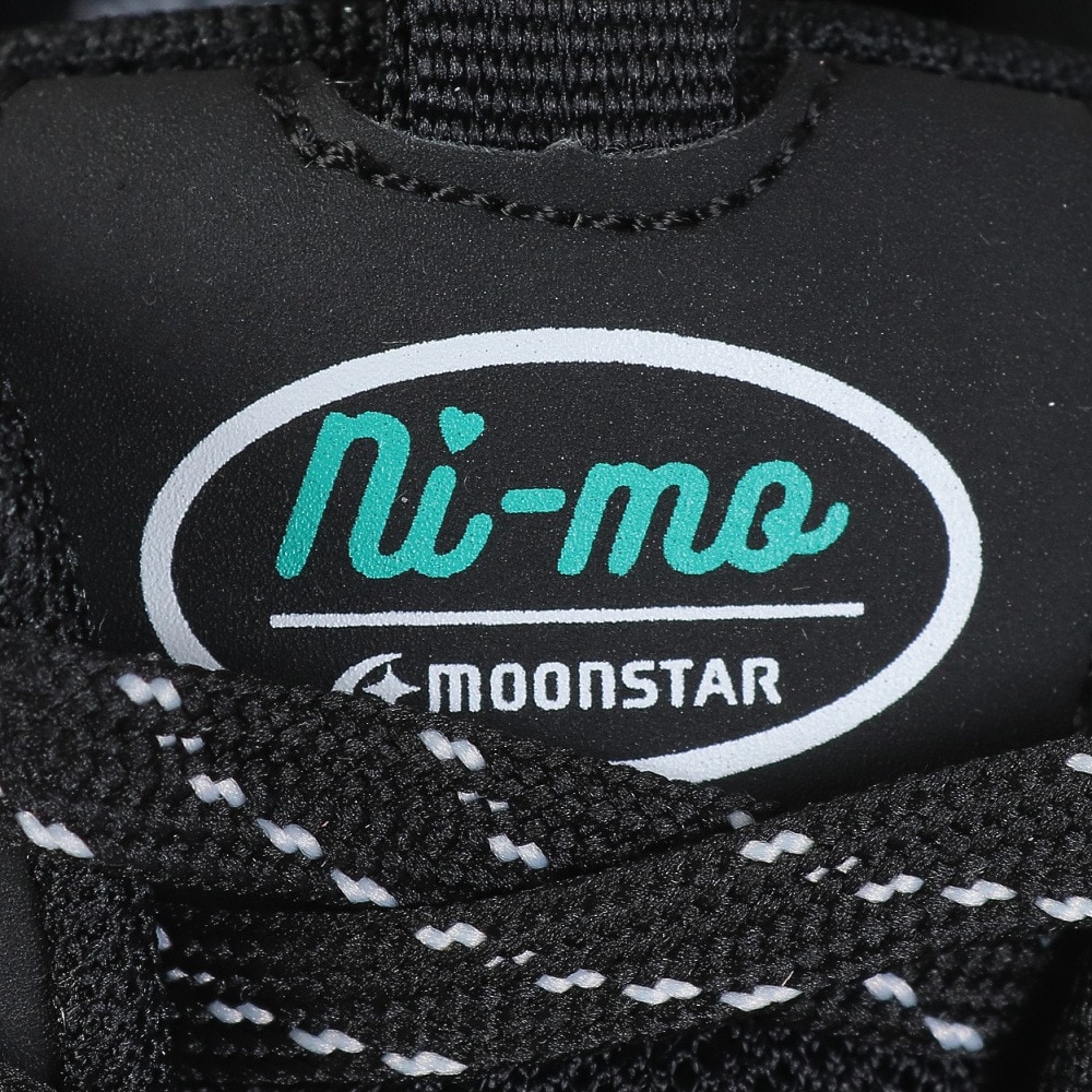 ムーンスター（MoonStar）（キッズ）ジュニア スポーツシューズ NMJ088 ブラック 12297606 23FW スニーカー ニーモ 抗菌 防臭 軽量  洗えるインソール