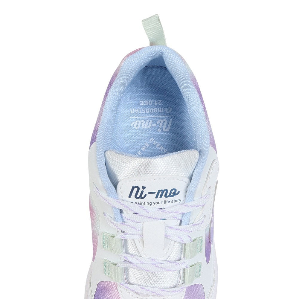 ムーンスター（MoonStar）（キッズ）ジュニアスニーカー ガールズ スポーツシューズ ニーモ 防水 J122 12299108