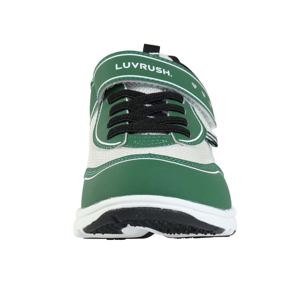 ムーンスター（MoonStar）（キッズ）ジュニアスニーカー ガールズ スポーツシューズ ラブラッシュ 1231 コートガール グリーン 12240207 抗菌防臭 耐久性 