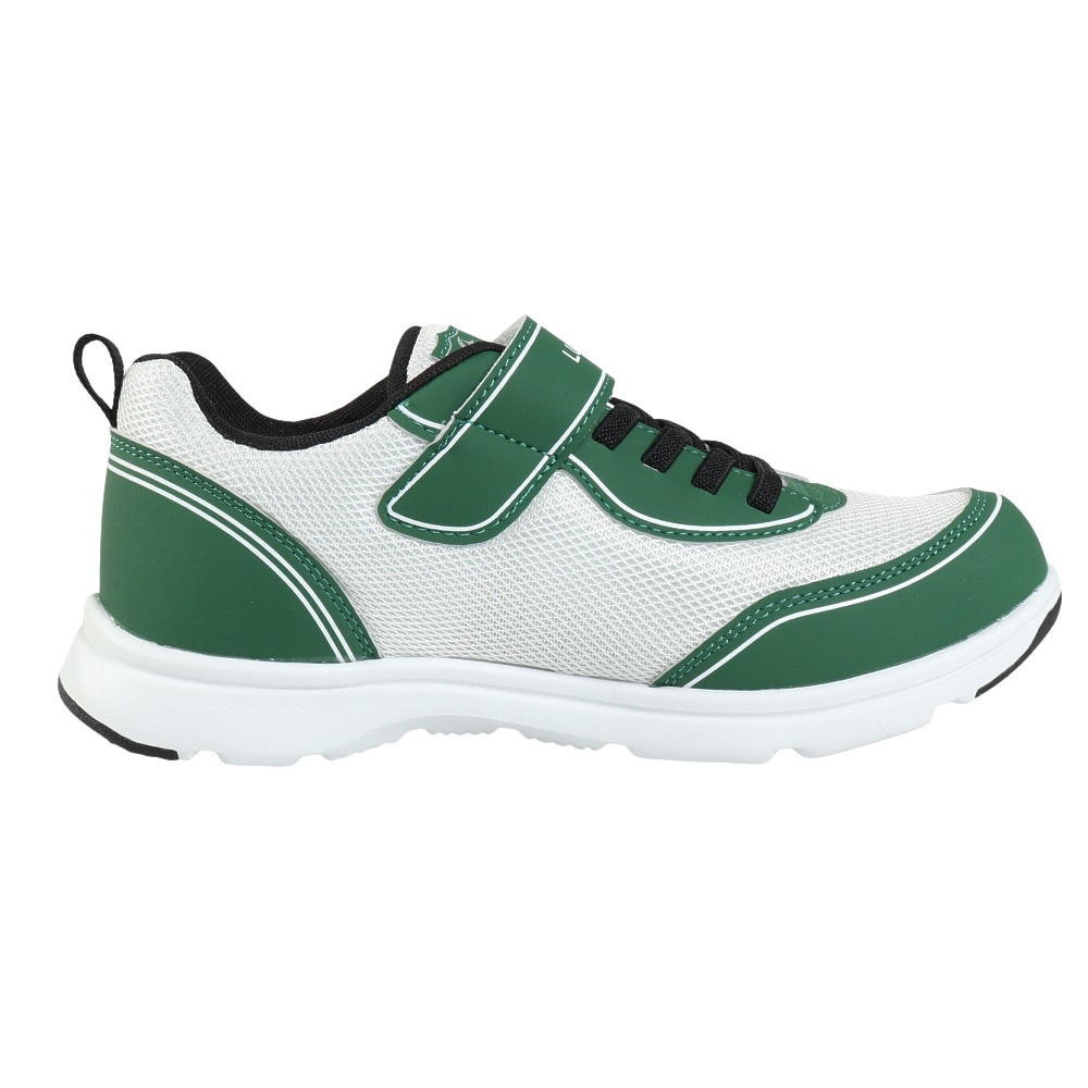 ムーンスター（MoonStar）（キッズ）ジュニアスニーカー ガールズ スポーツシューズ ラブラッシュ 1231 コートガール グリーン 12240207 抗菌防臭 耐久性 