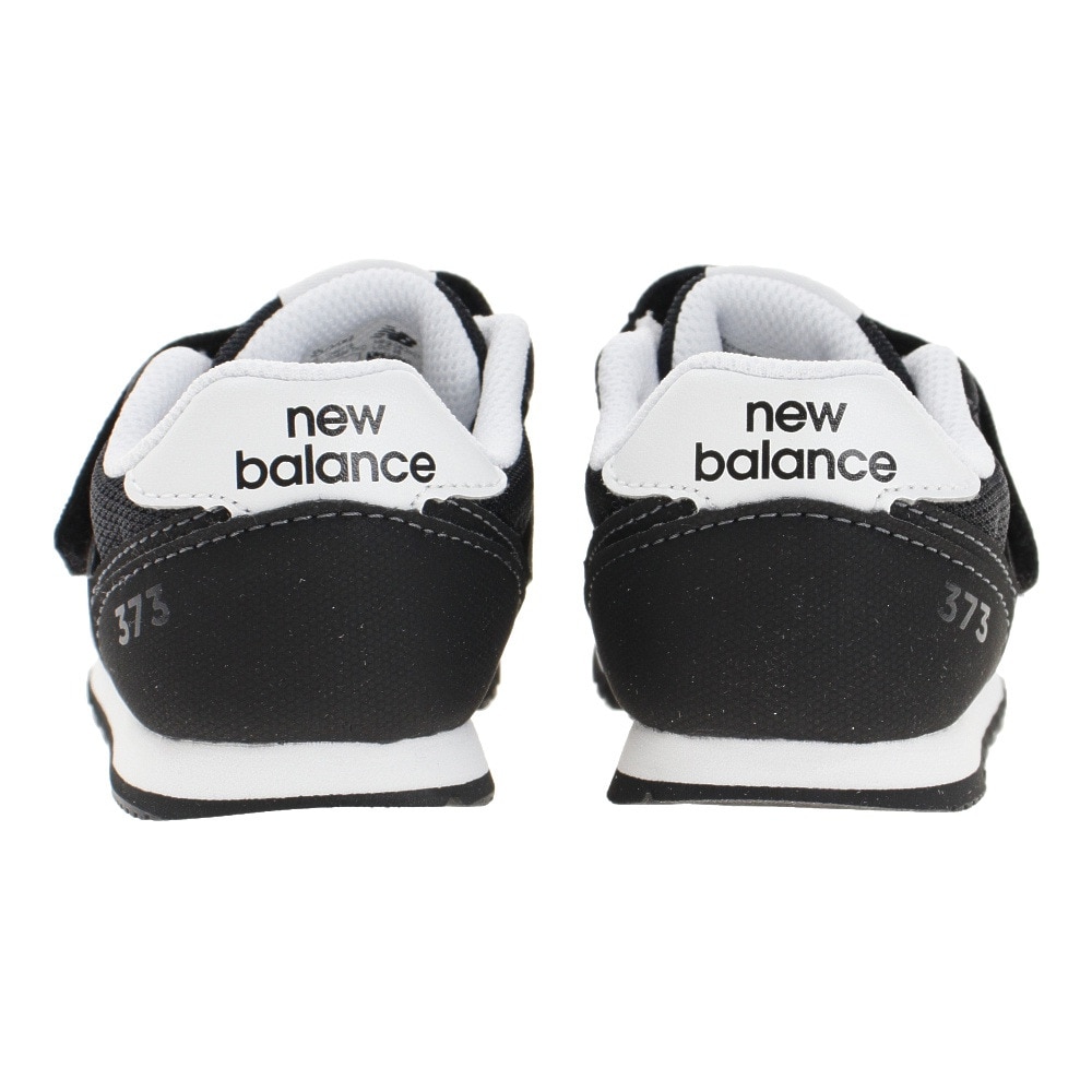 ニューバランス（new balance）（キッズ）スニーカー ベビー 黒 IZ373 KB2W 12.0 12.5 13.0 ブラック ベルト付き マジックテープ ファーストシューズ 通園