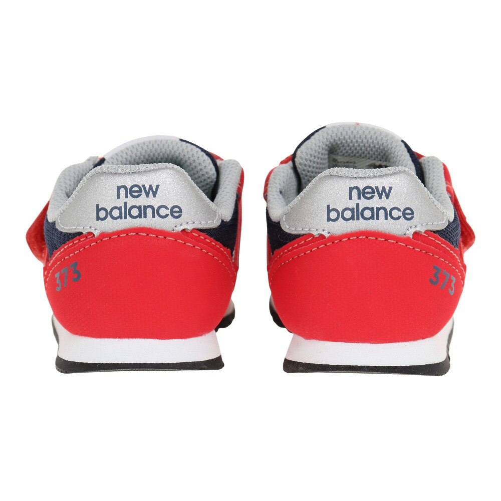ニューバランス（new balance）（キッズ）ベビー スニーカー 赤 IZ373 PR2 W レッド キッズシューズ 子供 靴 シューズ  登園 マジックテープ ベルクロ