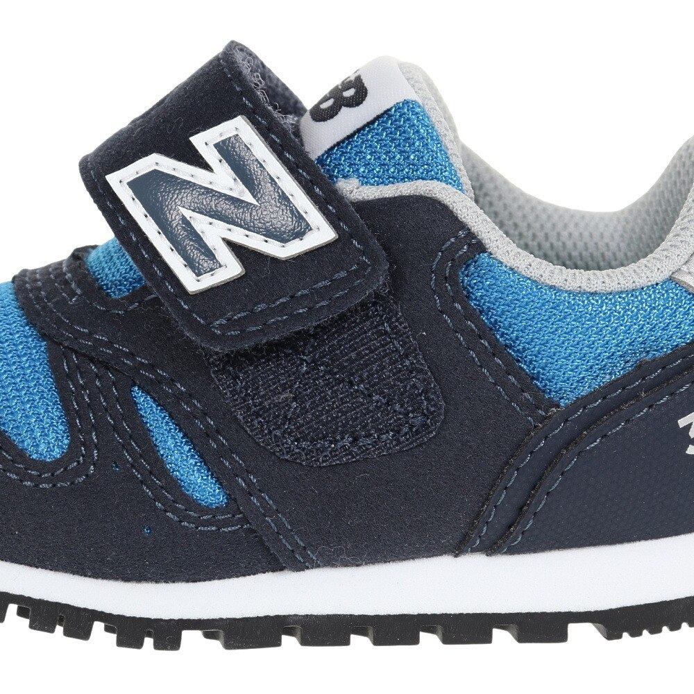 ニューバランス（new balance）（キッズ）ベビー スニーカー 青 IZ373 PV2 W ブルー キッズシューズ 靴 シューズ 登園 マジックテープ ベルクロ