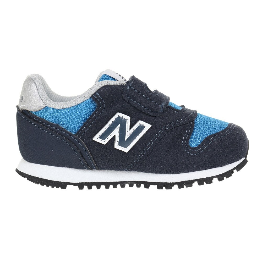 ニューバランス（new balance）（キッズ）ベビー スニーカー 青 IZ373 PV2 W ブルー キッズシューズ 靴 シューズ 登園 マジックテープ ベルクロ