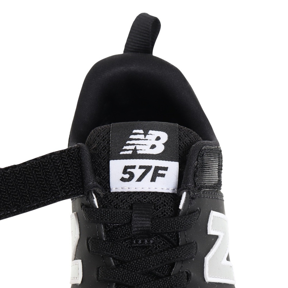 ニューバランス（new balance）（キッズ）スニーカー 黒 ブラック PV57FLK W ジュニア スポーツシューズ 子供靴 運動 17.0 17.5 18.0 18.5 19.0 20.0 21.0
