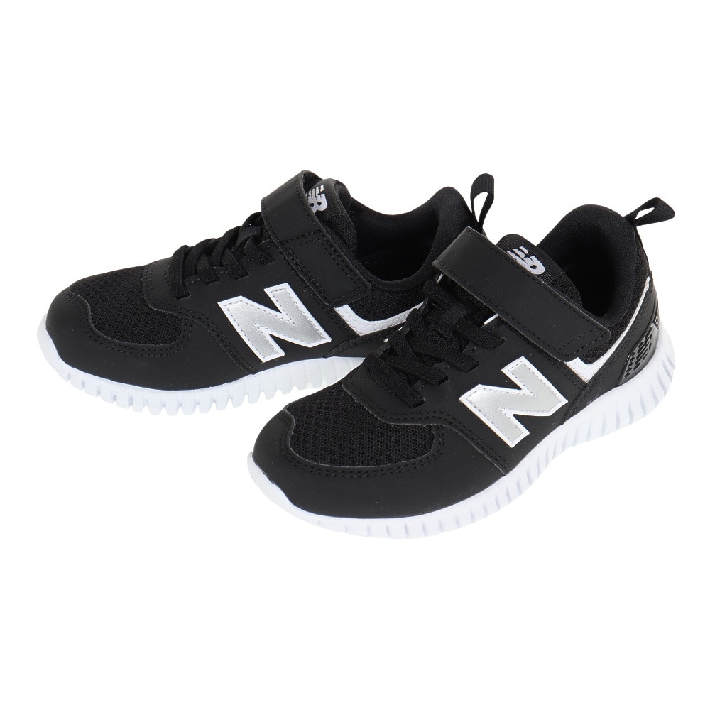 ニューバランス（new balance）（キッズ）スニーカー 黒 ブラック ...