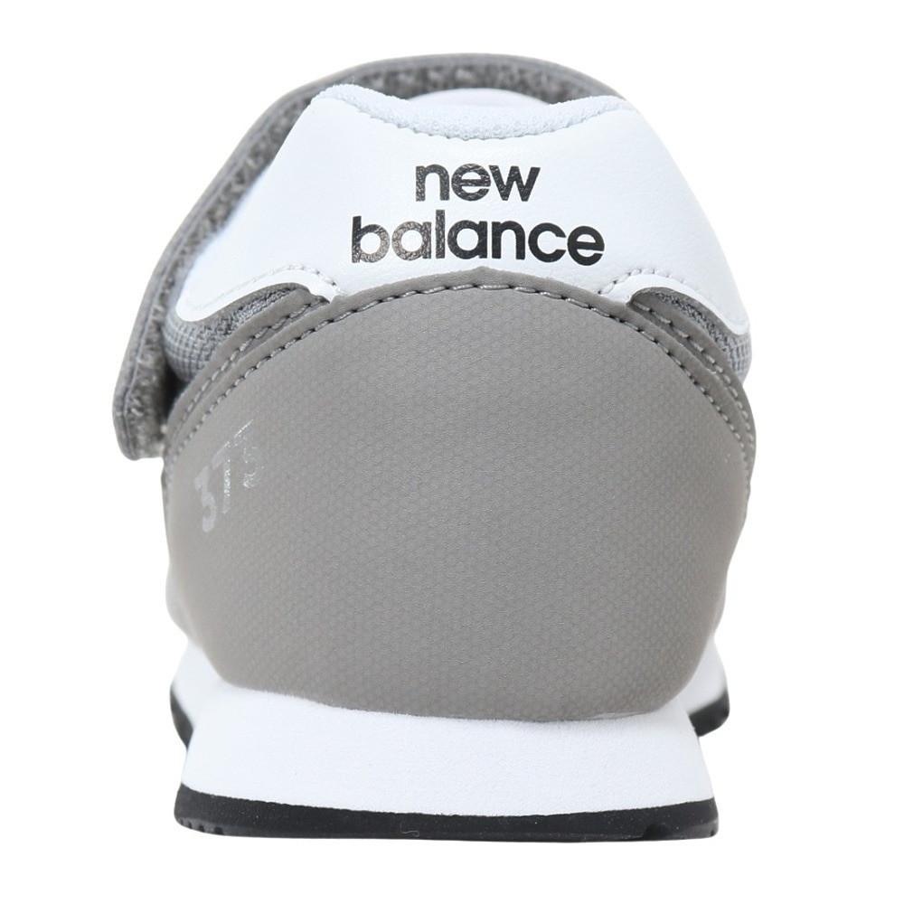 ニューバランス（new balance）（キッズ）スニーカー 373 YV373 KG2 M グレー ジュニア スポーツシューズ カジュアル 子供 運動靴 通学 通園 マジックテープ