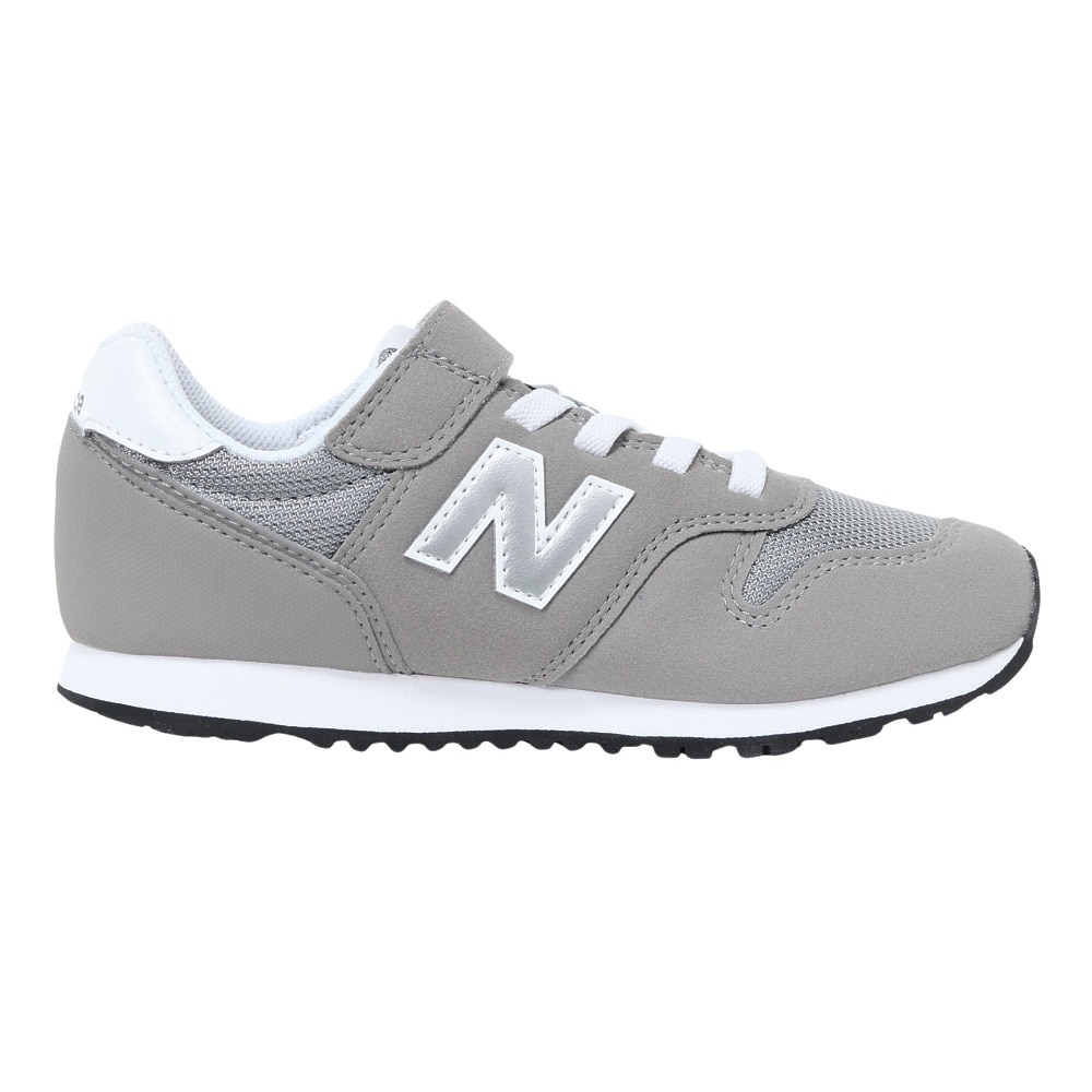 ニューバランス（new balance）（キッズ）スニーカー 373 YV373 KG2 M グレー ジュニア スポーツシューズ カジュアル 子供 運動靴 通学 通園 マジックテープ