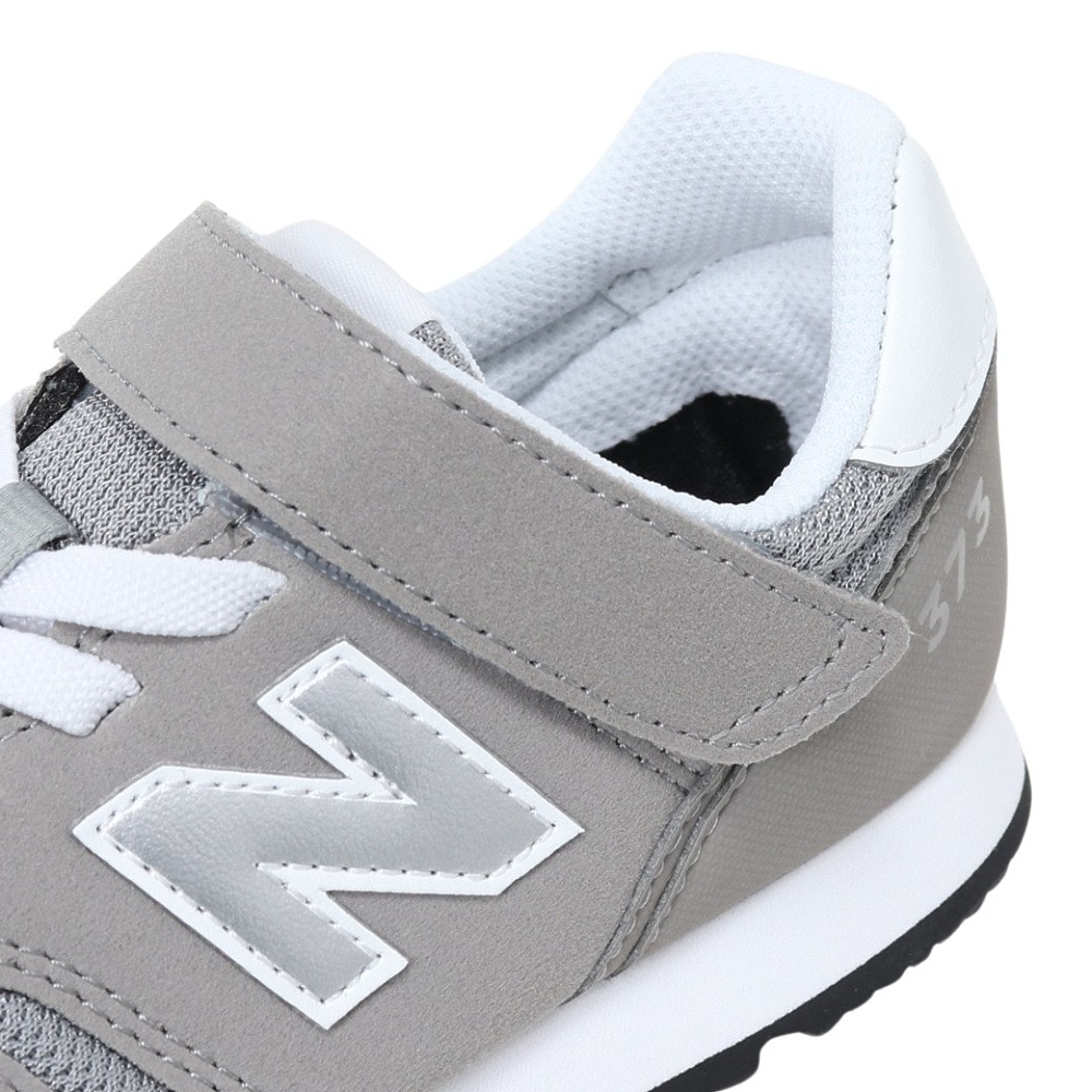 ニューバランス（new balance）（キッズ）スニーカー 373 YV373 KG2 M グレー ジュニア スポーツシューズ カジュアル 子供 運動靴 通学 通園 マジックテープ