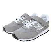 ニューバランス（new balance）（キッズ）スニーカー 373 YV373 KG2 M グレー ジュニア スポーツシューズ カジュアル 子供 運動靴 通学 通園 マジックテープ