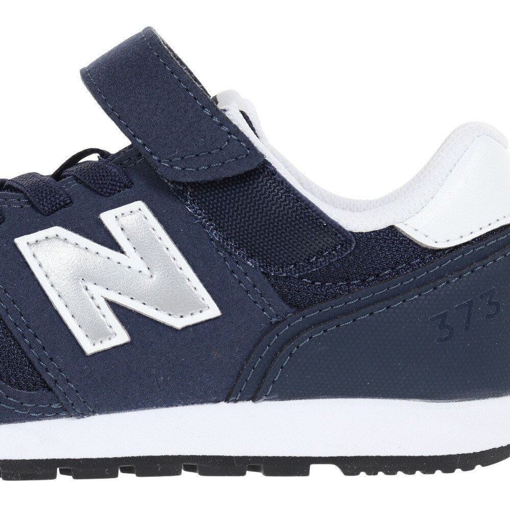 ニューバランス（new balance）（キッズ）スニーカー ネイビー 紺 YV373 KN2 M ジュニア スポーツシューズ カジュアル 子供 運動靴 通学 通園 マジックテープ