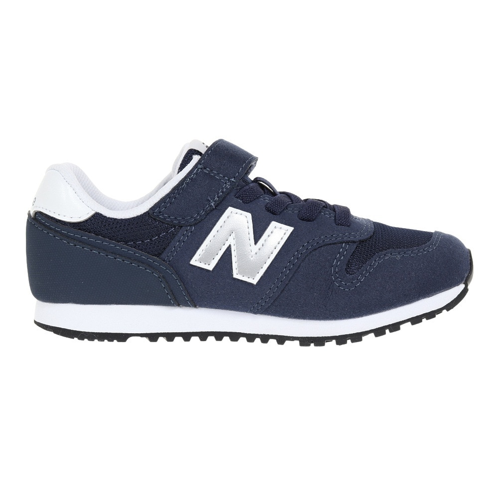 ニューバランス（new balance）（キッズ）スニーカー ネイビー 紺 YV373 KN2 M ジュニア スポーツシューズ カジュアル 子供 運動靴 通学 通園 マジックテープ