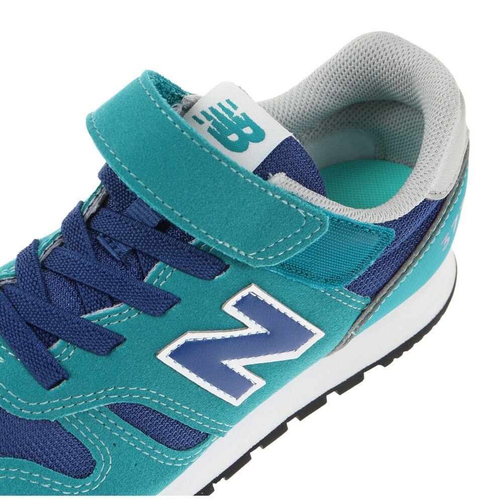 ニューバランス（new balance）（キッズ）ジュニアスニーカー 緑 グリーン YV373 PG2 M スポーツシューズ 靴 シューズ キッズ