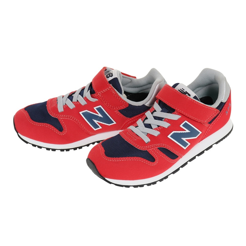 ニューバランス（new balance）（キッズ）ジュニアスニーカー 赤 レッド YV373 PR2 M スポーツシューズ 靴 シューズ キッズ