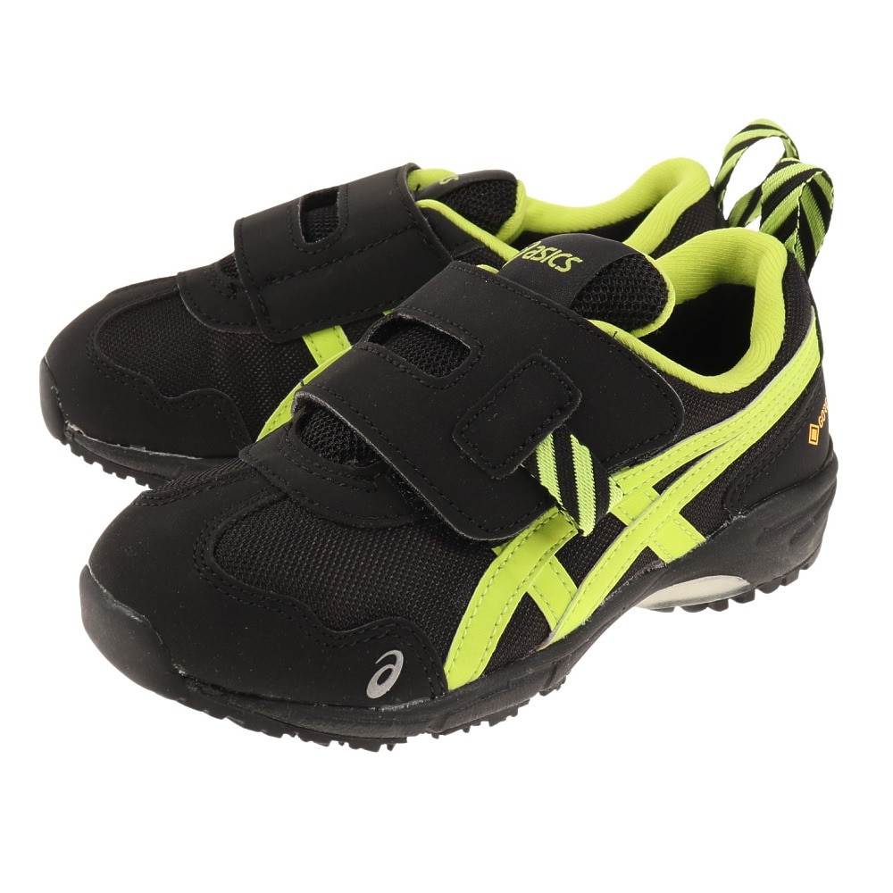 ASICS スニーカー ジュニア 黒 1144A044 001 AC.ランナーミニ AC.RUNNERMINI GORE-TEX 2 ブラック １６．０ 90 アウトドア