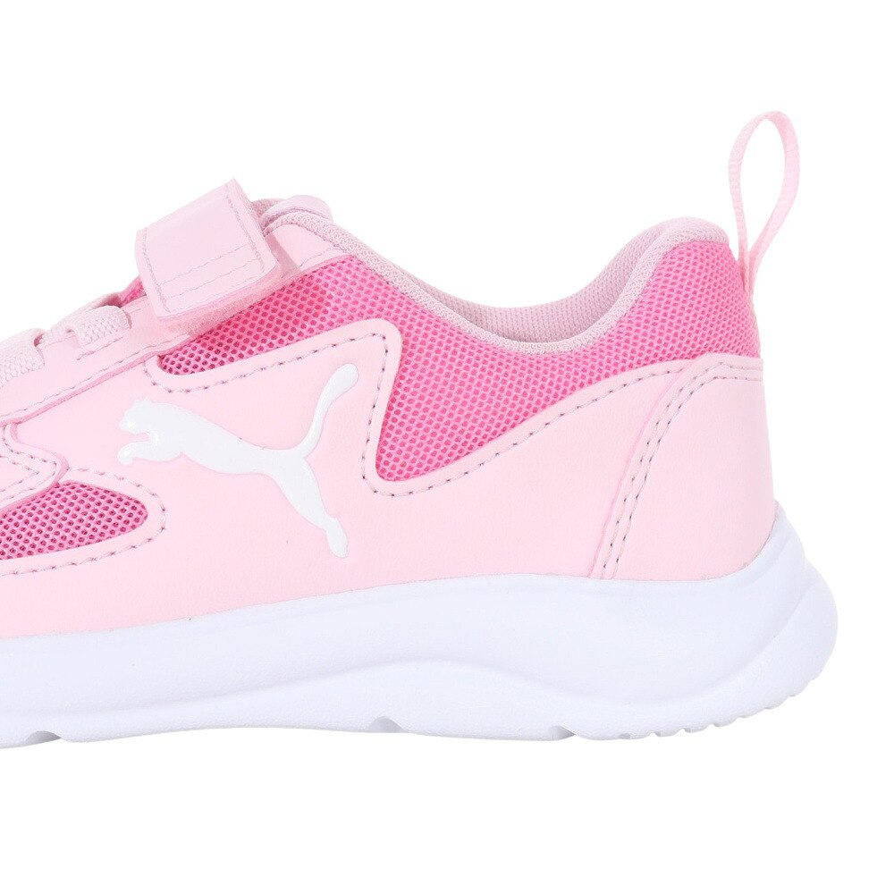 プーマ（PUMA）（キッズ）ジュニアスニーカー ファンレーサー AC PS 19297108 カジュアル スポーツ シューズ ベルクロ 柔軟性 安定性 