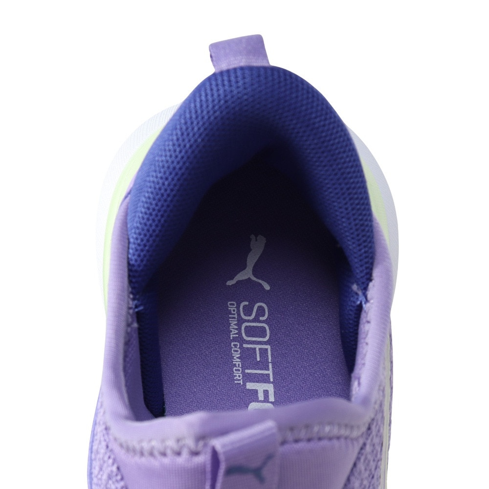 プーマ（PUMA）（キッズ）ジュニア シューズ クルーズプロフォームイーズイン ラベンダー 31025003 ジュニアスニーカー スポーツ スリップオン 登校 通学 運動