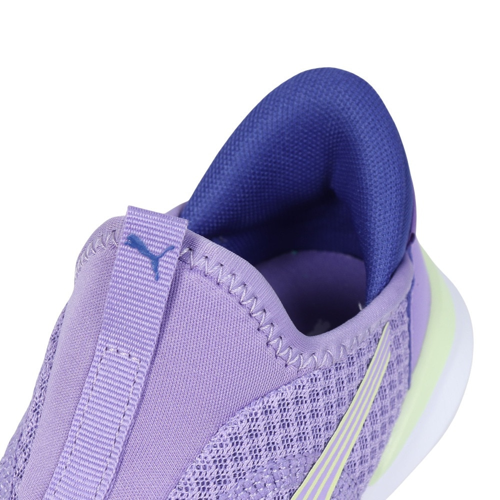 プーマ（PUMA）（キッズ）ジュニア シューズ クルーズプロフォームイーズイン ラベンダー 31025003 ジュニアスニーカー スポーツ スリップオン 登校 通学 運動