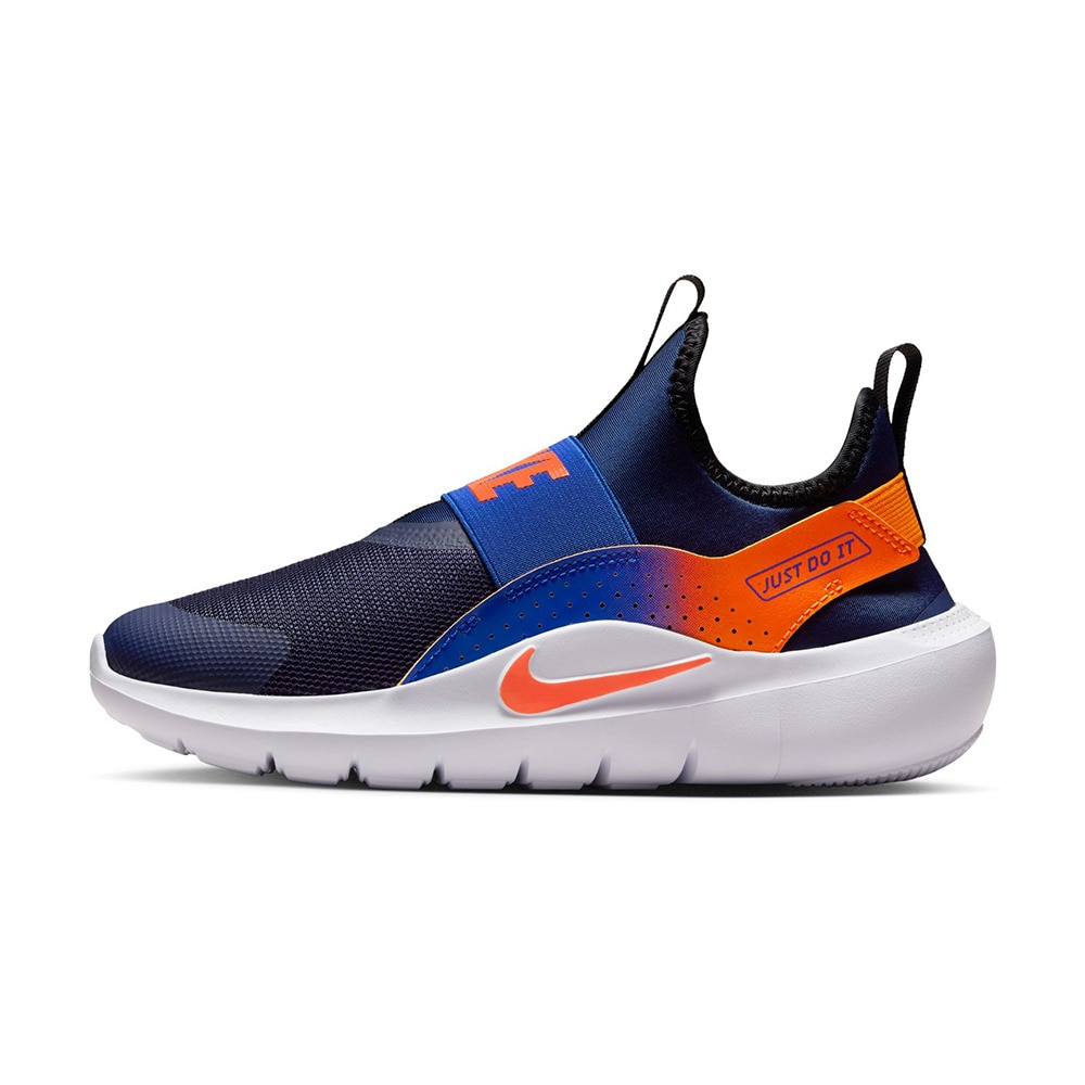 ナイキ（NIKE）（キッズ）ジュニア スニーカー スポーツシューズ フレックス ランナー 4 GS ネイビー IF2893-401 カジュアルシューズ