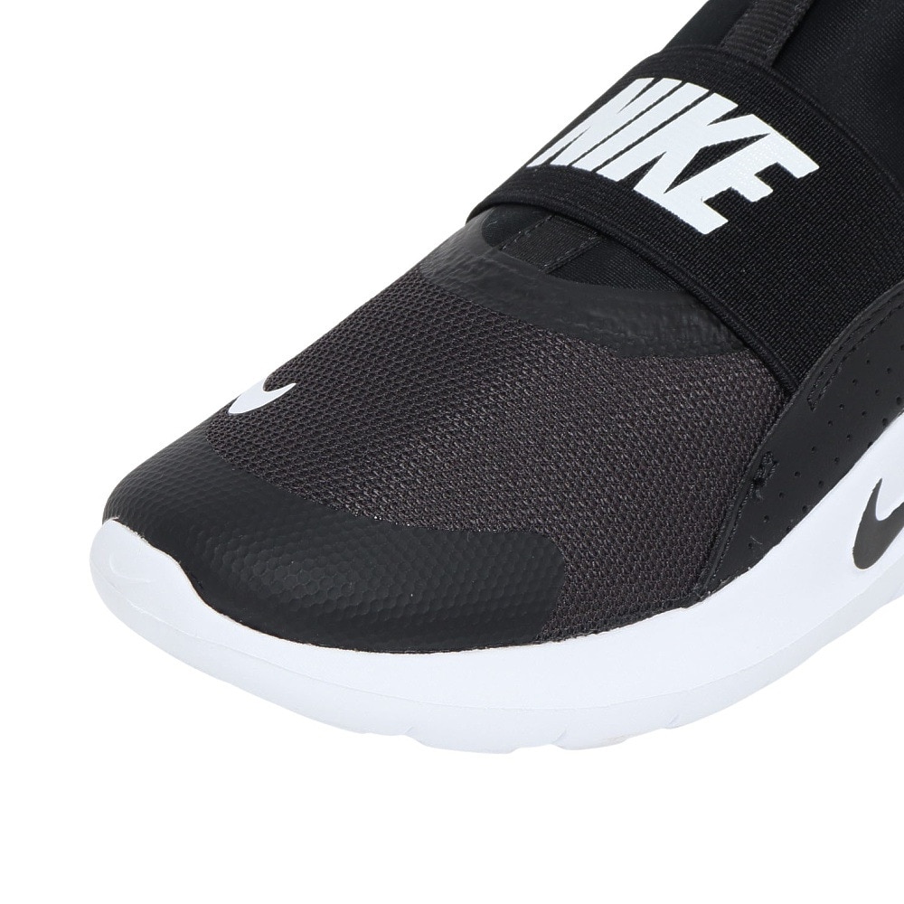 ナイキ（NIKE）（キッズ）ジュニアスニーカー スポーツシューズ フレックス ランナー 4 PS ブラック IF2894-002 着脱簡単 伸縮性 耐久性