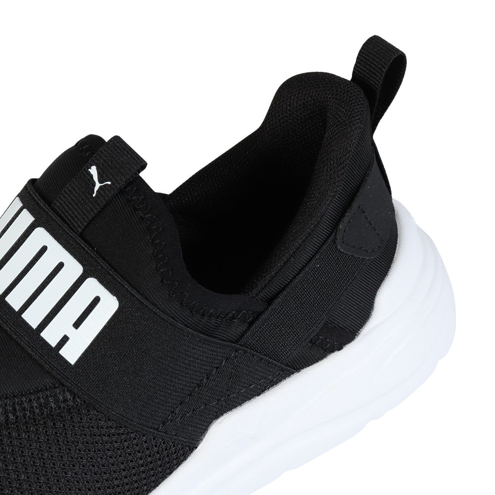 プーマ（PUMA）（キッズ）ジュニアスニーカー スポーツシューズ ワイヤード 2 イーズイン ブラック 40283201 スニーカー