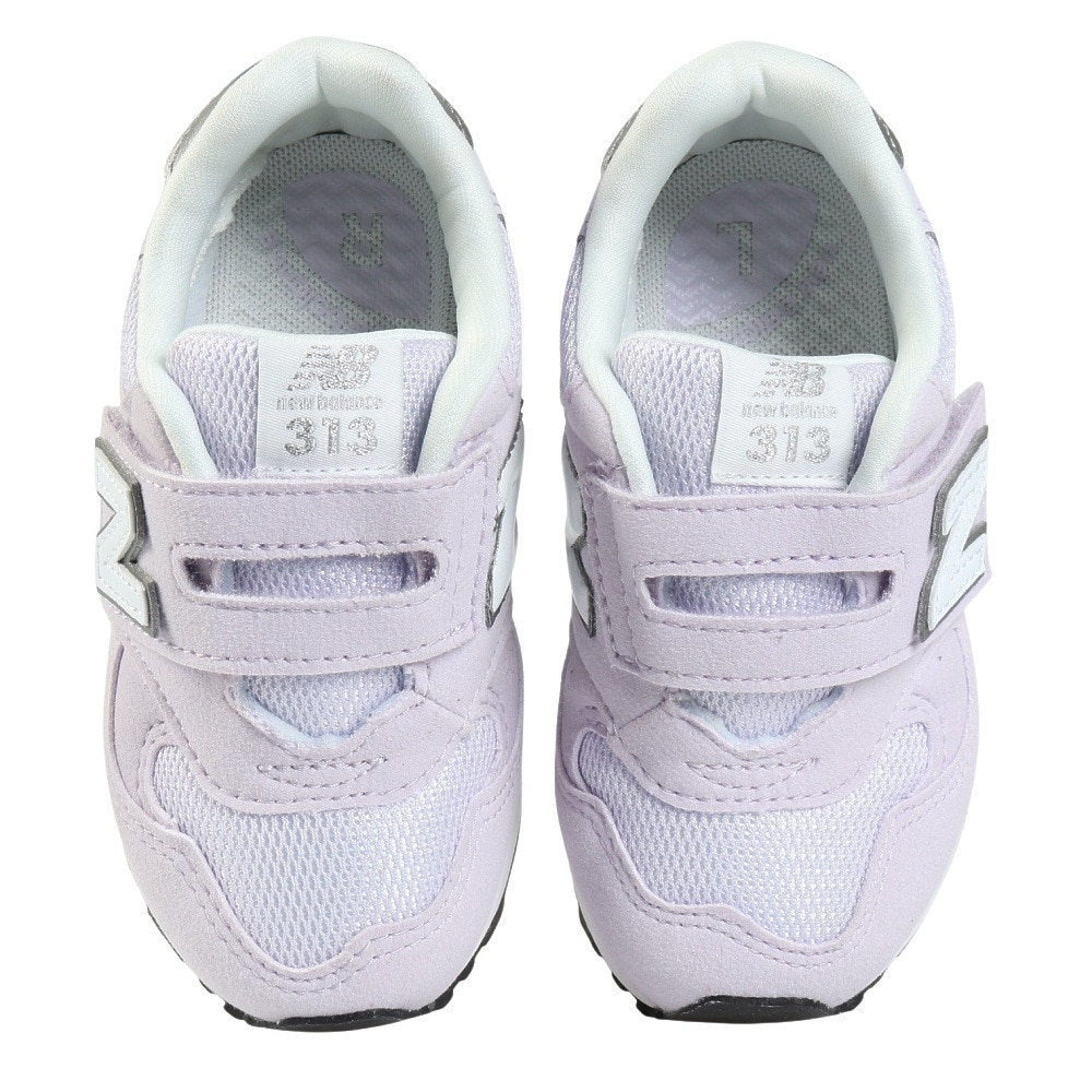 ニューバランス（new balance）（キッズ）ジュニア スニーカー スポーツシューズ 313 Hook and Loop パープル IO313TG2 W 