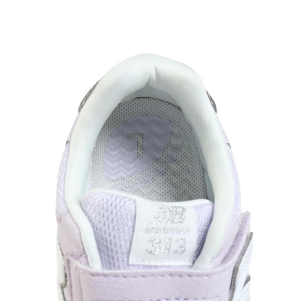 ニューバランス（new balance）（キッズ）ジュニア スニーカー スポーツシューズ 313 Hook and Loop パープル IO313TG2 W 