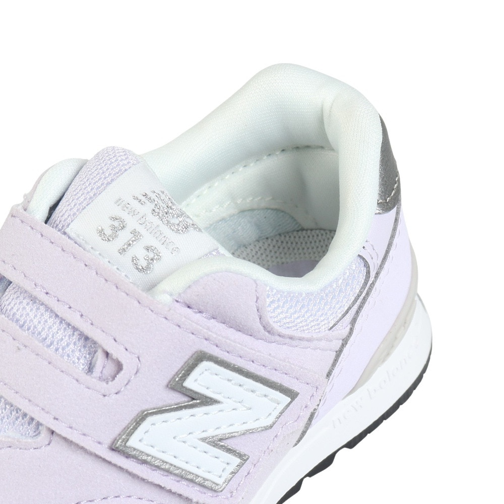ニューバランス（new balance）（キッズ）ジュニア スニーカー スポーツシューズ 313 Hook and Loop パープル IO313TG2 W 
