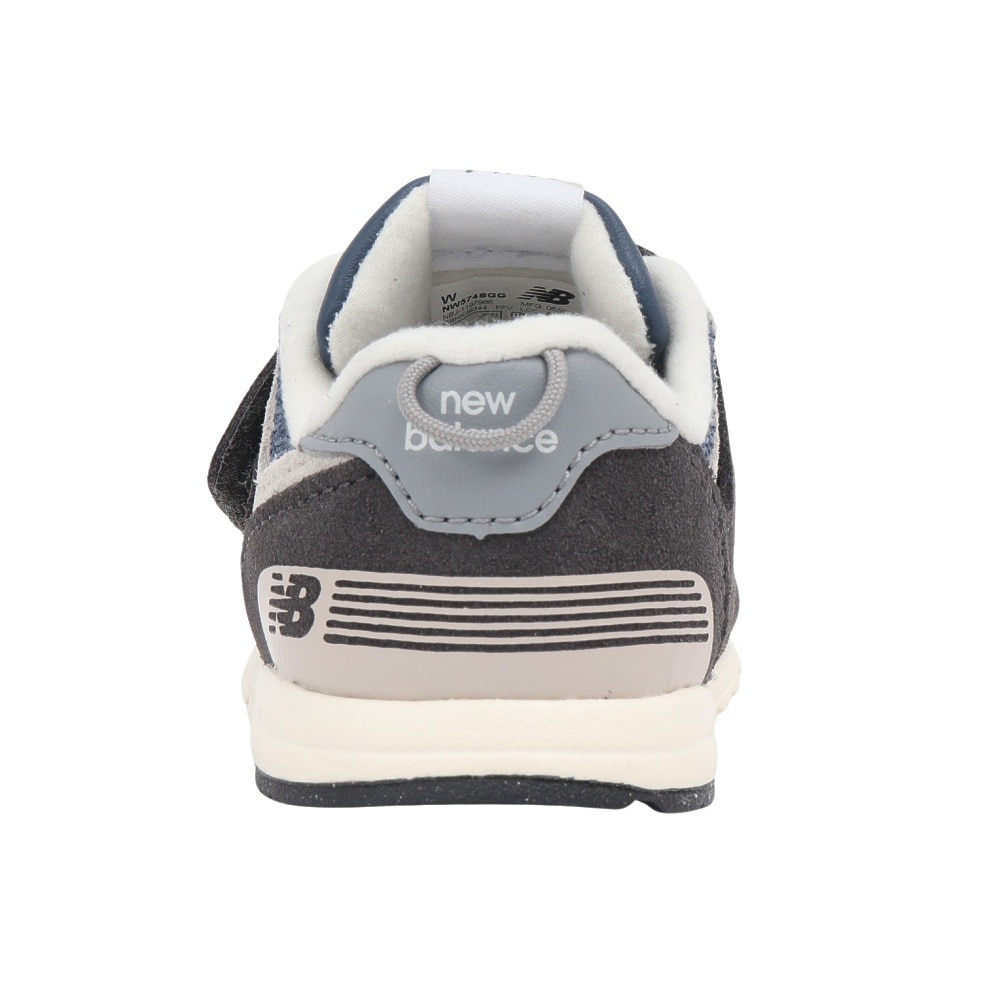 ニューバランス（new balance）（キッズ）ジュニアスニーカー スポーツシューズ 574 HOOK & LOOP NW574SGGW
