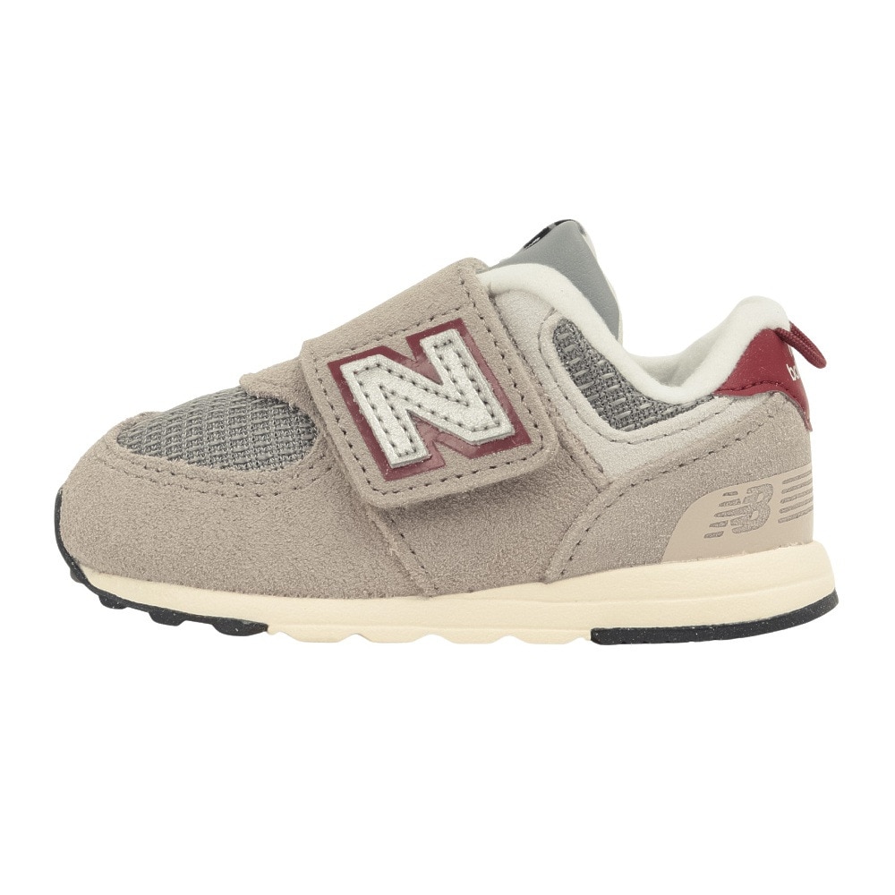 ニューバランス（new balance）（キッズ）ジュニアスニーカー スポーツシューズ 574 HOOK & LOOP NW574SKBW