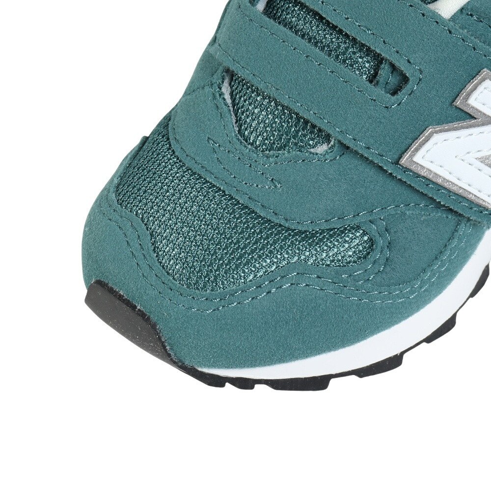 ニューバランス（new balance）（キッズ）ジュニア スニーカー スポーツシューズ 313 Hook and Loop グリーン IO313TE2 W